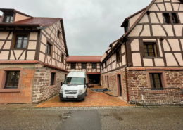 Coulage d’une chape liquide à Reichshoffen