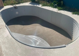 Pose d’une chape traditionnelle dans une piscine Waterair à Haguenau